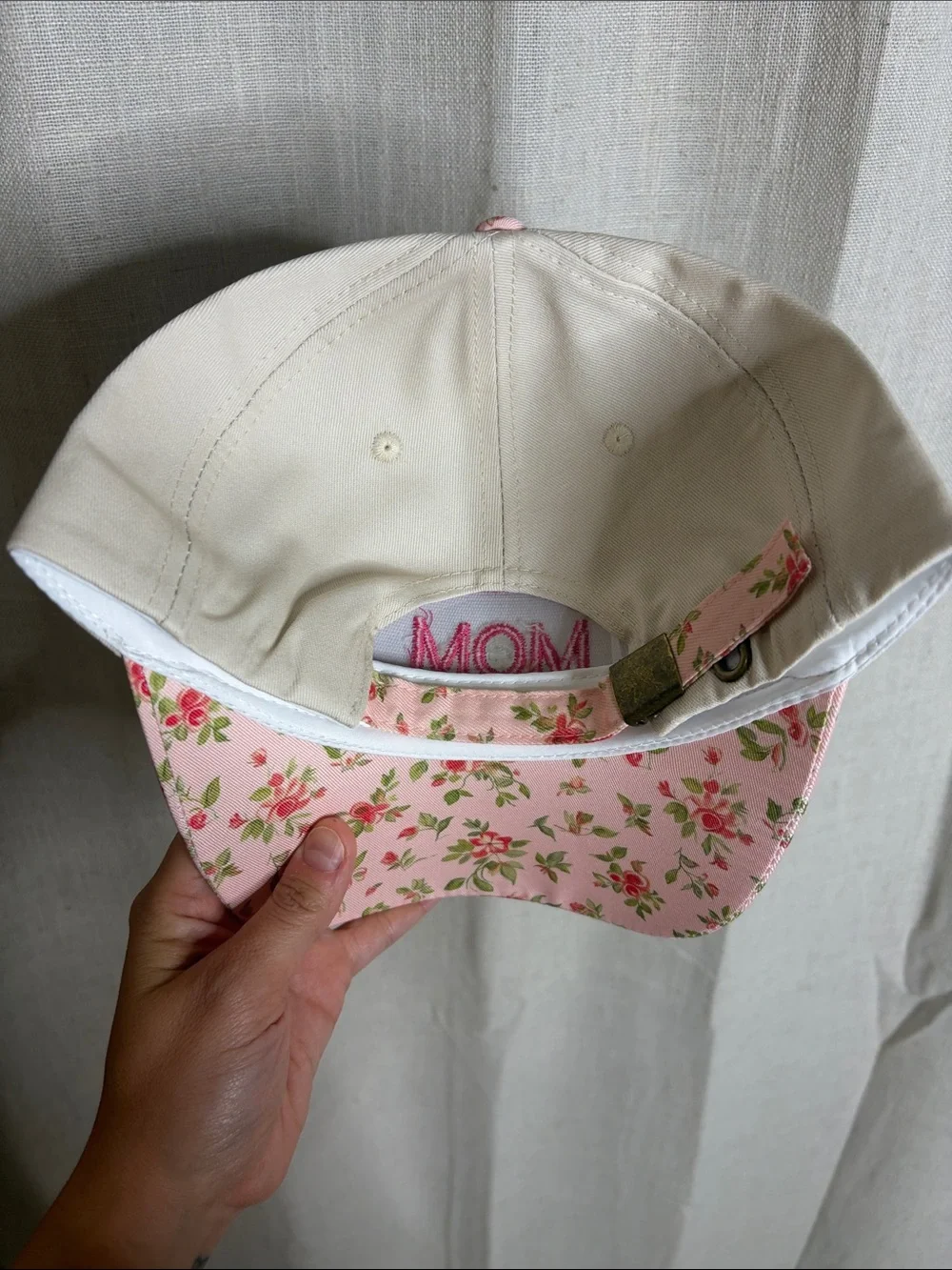 C.C Cream and Pink Floral 